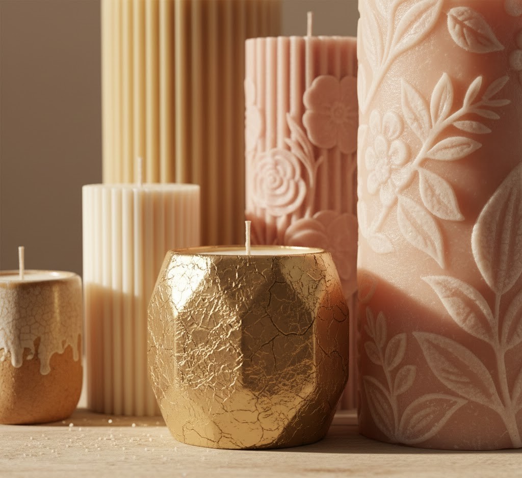 Close-up candle detail